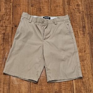 Lands End Boys Active Khaki shorts, size 10